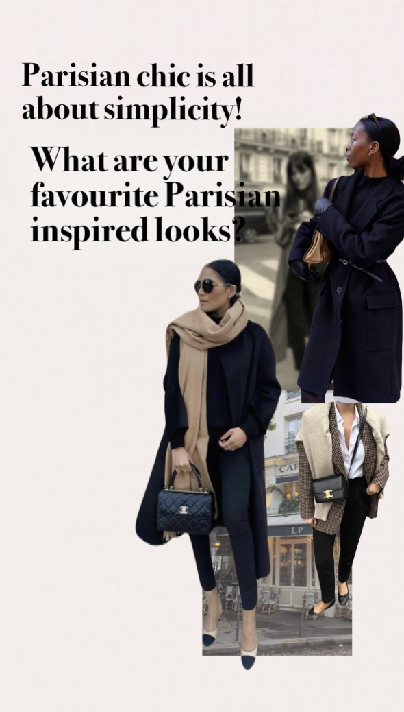 Parisian Chic is all about simplicity