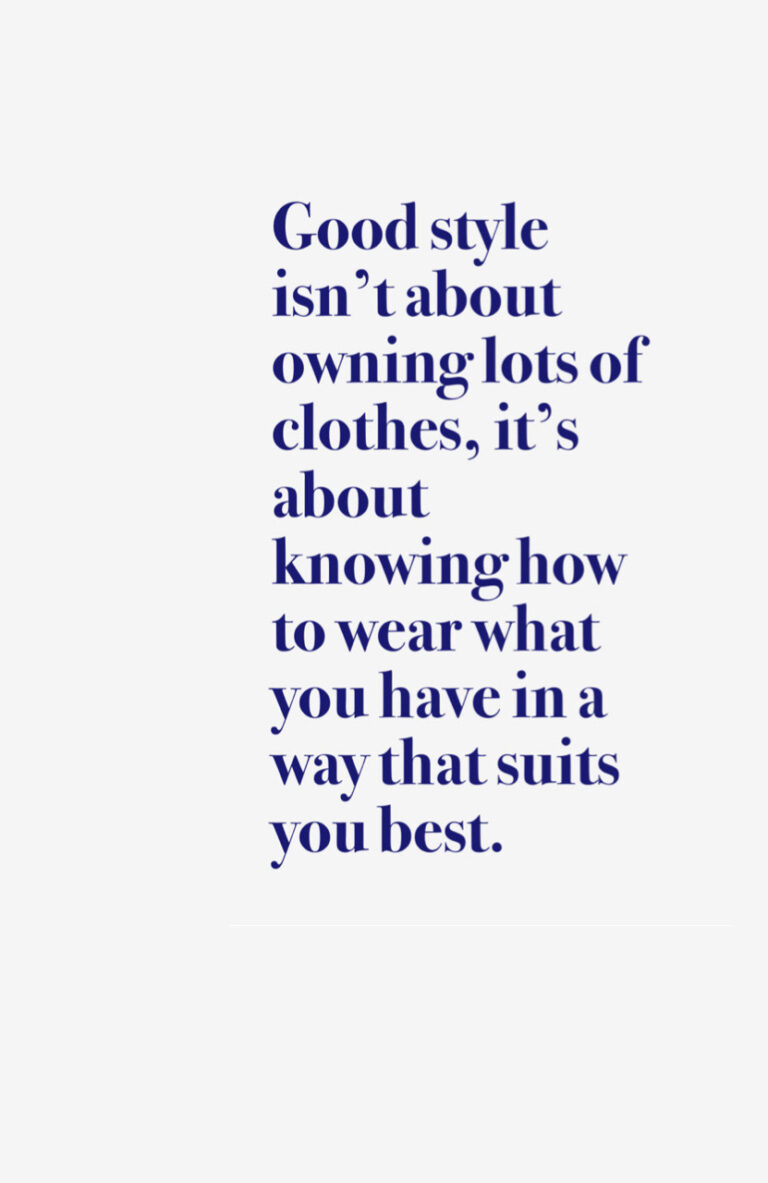 Good Style