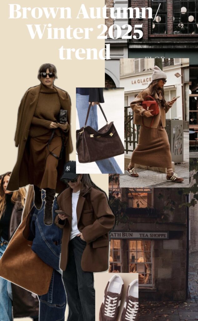 This season’s rich brown tones